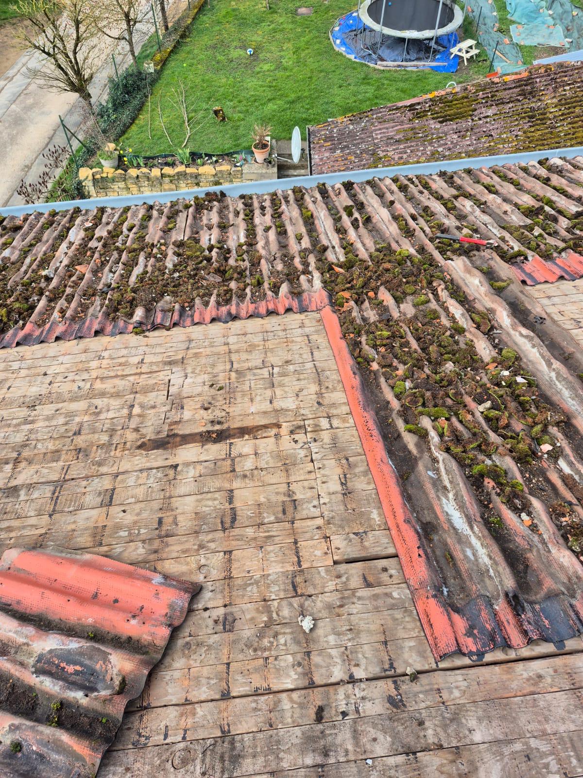 Dépose de couverture — chantier de couverture en Haute-Marne